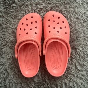 pink crocs